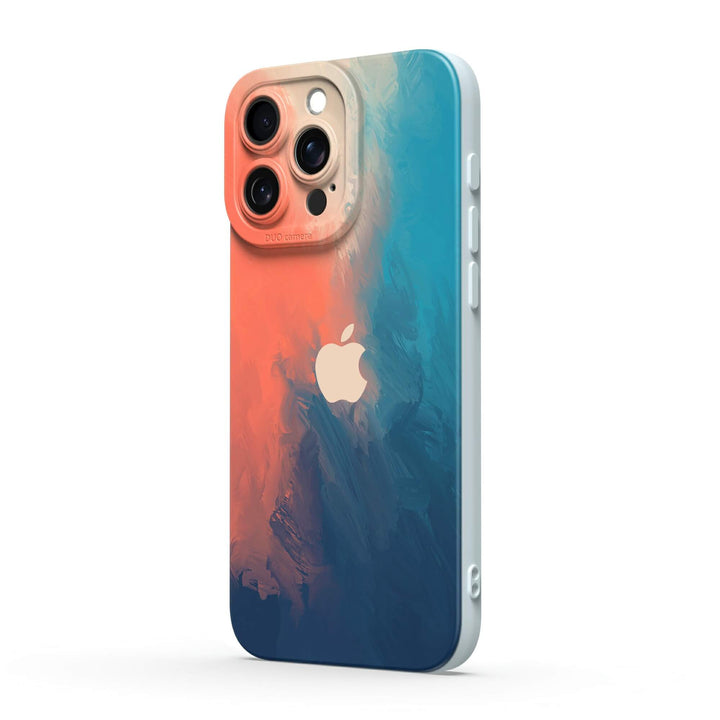 Blue Orange - iPhone Case