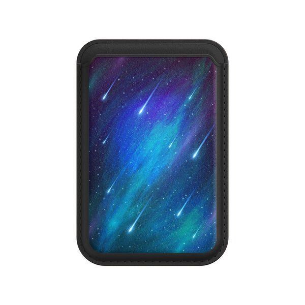 Meteor Showers - iPhone Leather Wallet