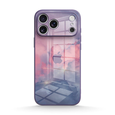 Pink Clouds - iPhone Glass Case