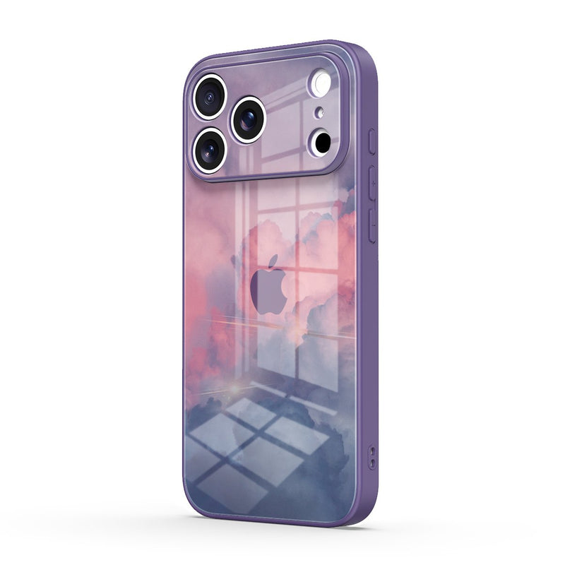Pink Clouds - iPhone Glass Case