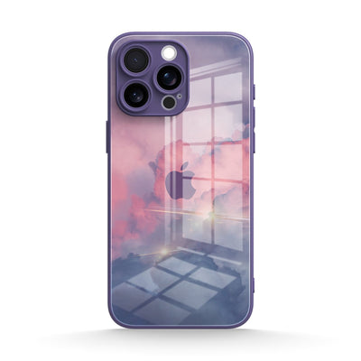 Pink Clouds - iPhone Glass Case