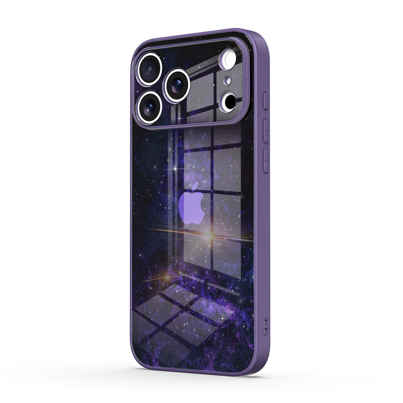 Purple Planet - iPhone Glass Case