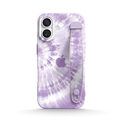 Lilac Ripples - iPhone Wrist Strap Case