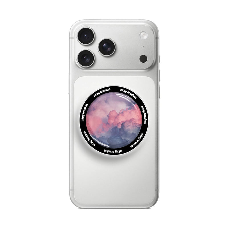 Pink Clouds - MagSafe AirBag Grip