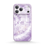 Lilac Ripples - iPhone Glass Case