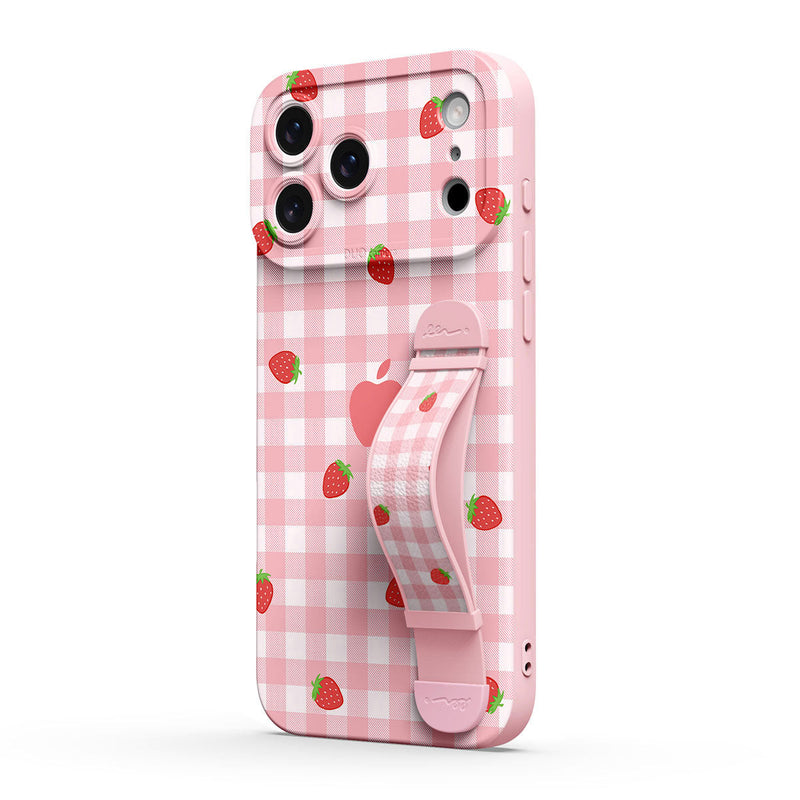 Sweet Strawberry - iPhone Wrist Strap Case