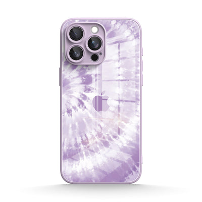 Lilac Ripples - iPhone Glass Case