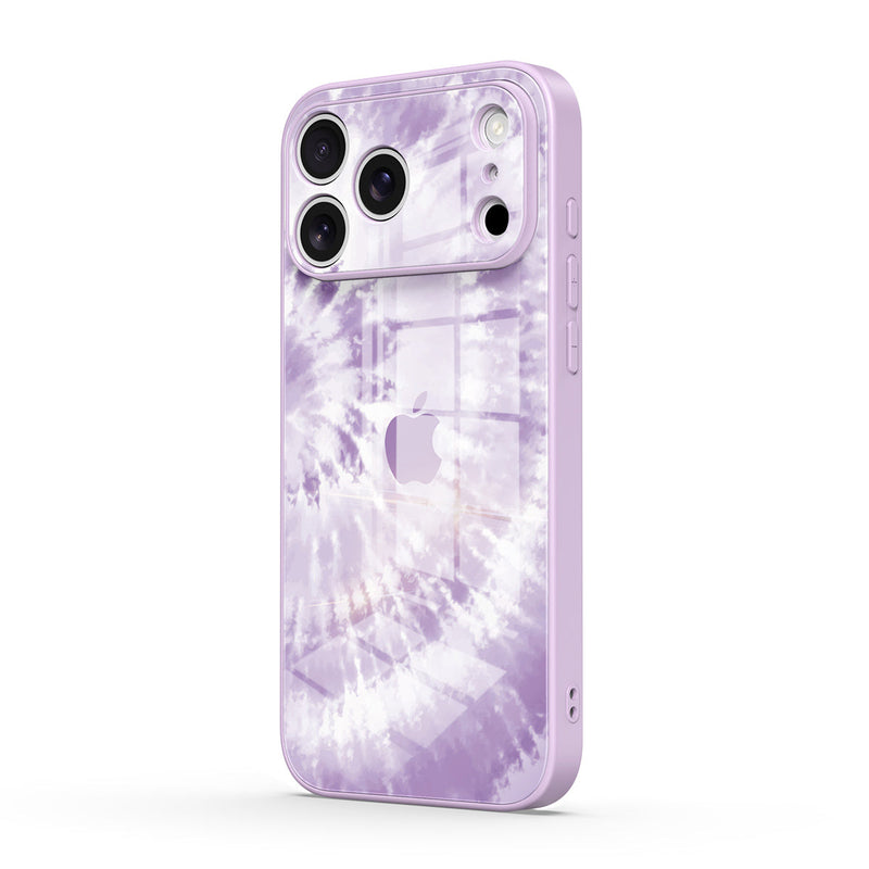 Lilac Ripples - iPhone Glass Case