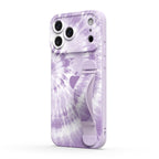 Lilac Ripples - iPhone Wrist Strap Case