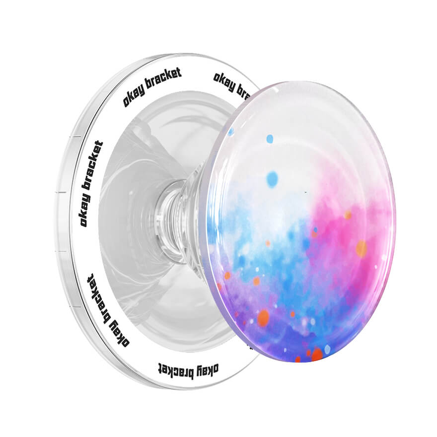 Sputter Pink Blue Purple - AirBag Grip For MagSafe
