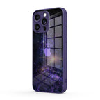 Purple Planet - iPhone Glass Case