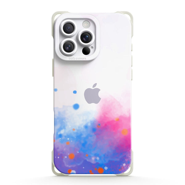 Sputter Pink Blue Purple - iPhone Ultra Impact Resistant Protective Case