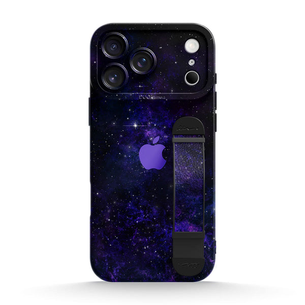 Purple Planet - iPhone Wrist Strap Case