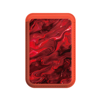 Flowing Flame - iPhone Leather Wallet