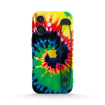 Vibrant Flow - iPhone Wrist Strap Case