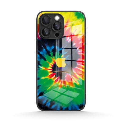 Vibrant Flow - iPhone Glass Case