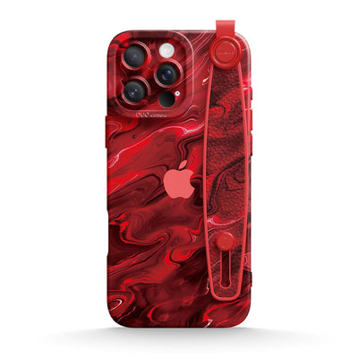 Flowing Flame - iPhone Wrist Strap Case
