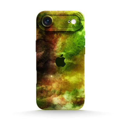 Yellow-Green Nebula - iPhone Silicone Case