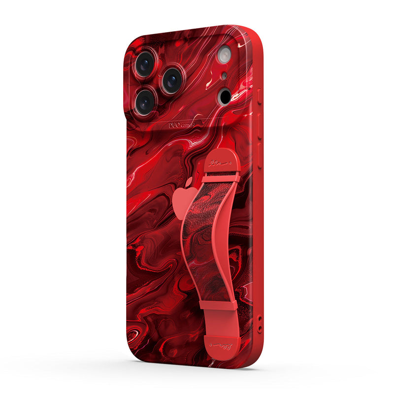 Flowing Flame - iPhone Wrist Strap Case