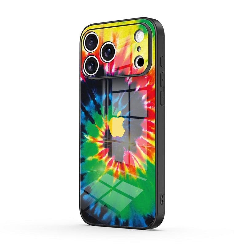 Vibrant Flow - iPhone Glass Case