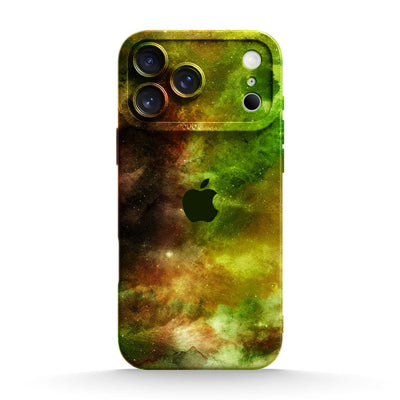 Yellow-Green Nebula - iPhone Silicone Case