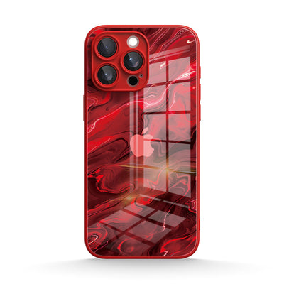 Flowing Flame - iPhone Glass Case