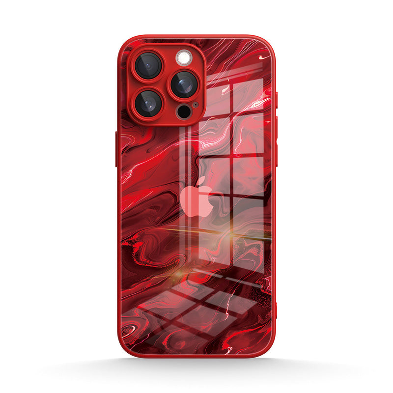 Flowing Flame - iPhone Glass Case