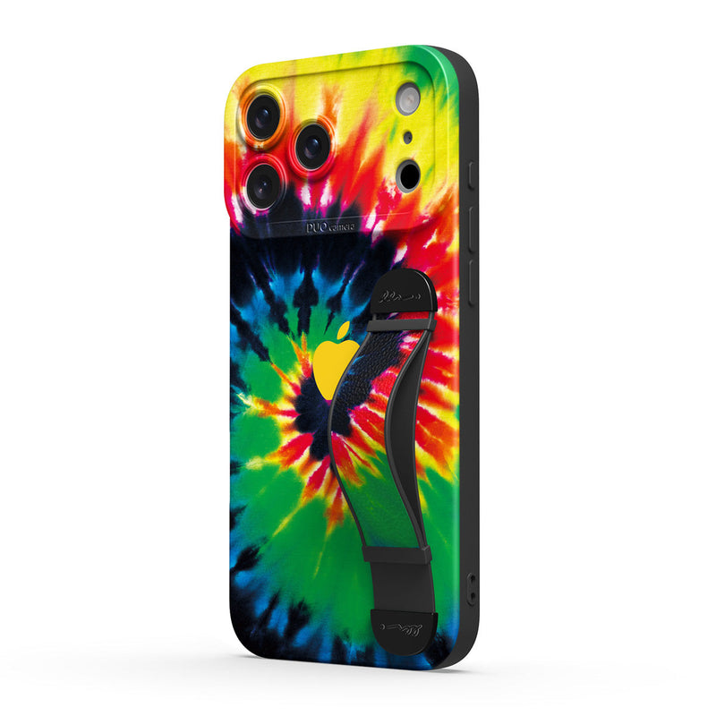Vibrant Flow - iPhone Wrist Strap Case