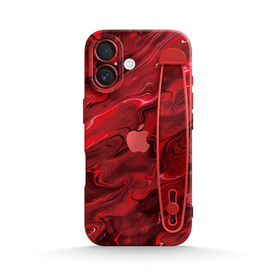 Flowing Flame - iPhone Wrist Strap Case
