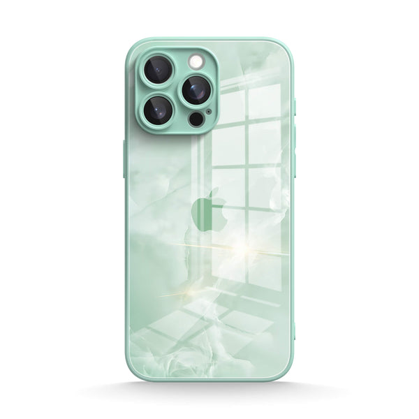 Mintgroen - iPhone-hoesje