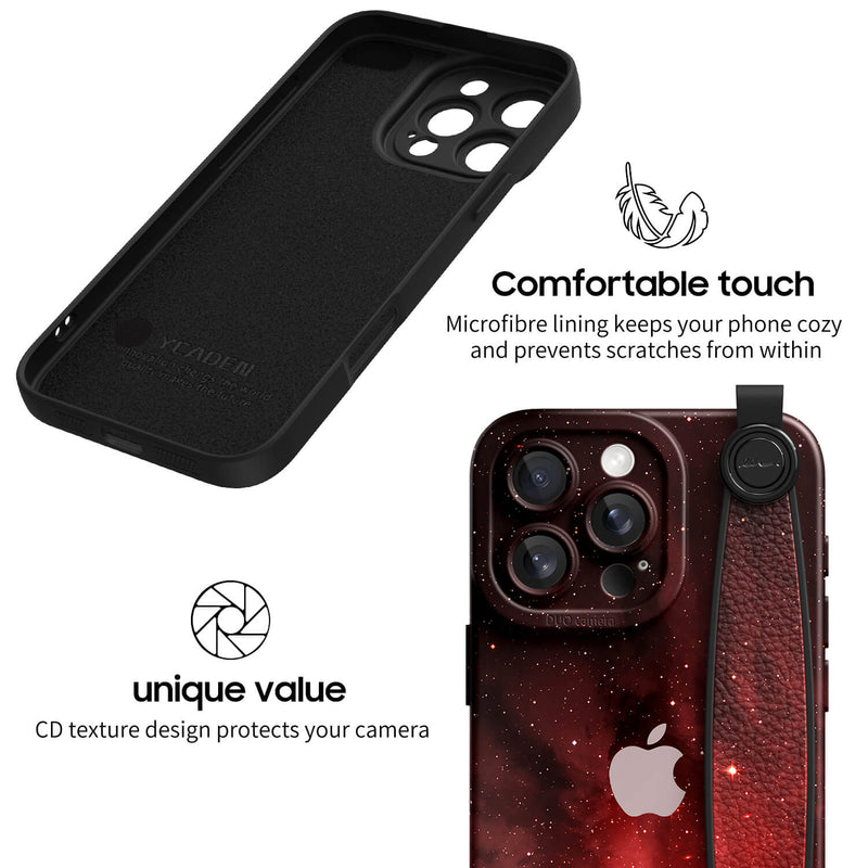 Night Light Star River - iPhone Wrist Strap Case