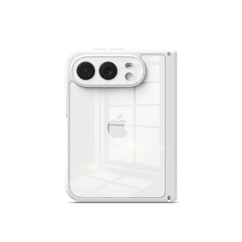 White - iPhone Glass Case