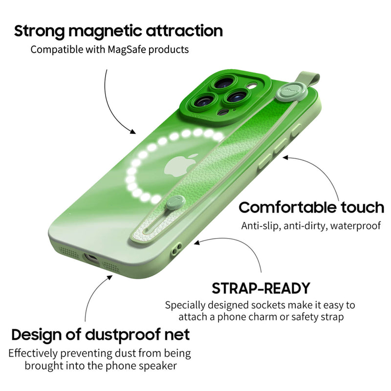 Rainbow Candy - iPhone Wrist Strap Case