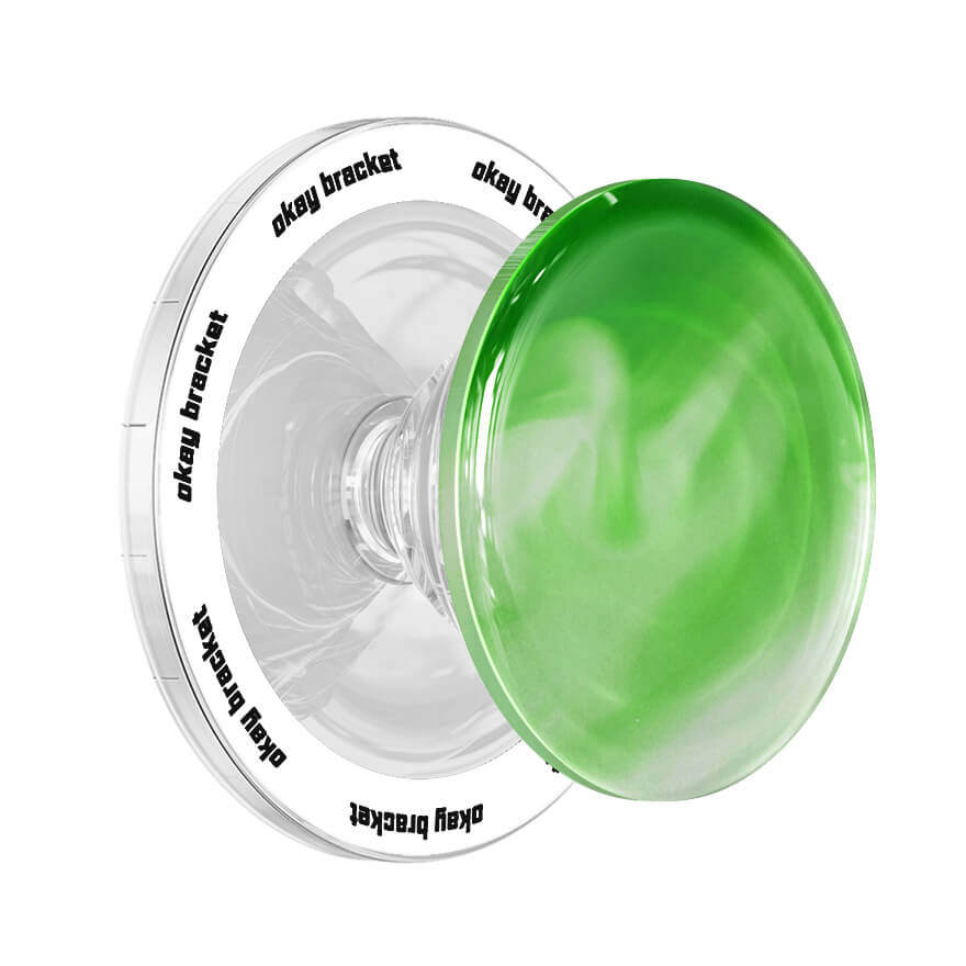 Green White - AirBag Grip For MagSafe