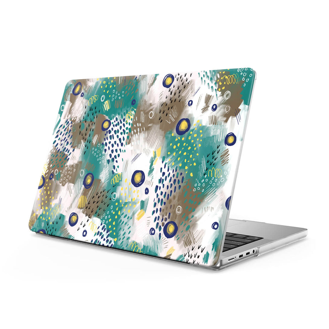Dansende Pauw - Macbook-hoes