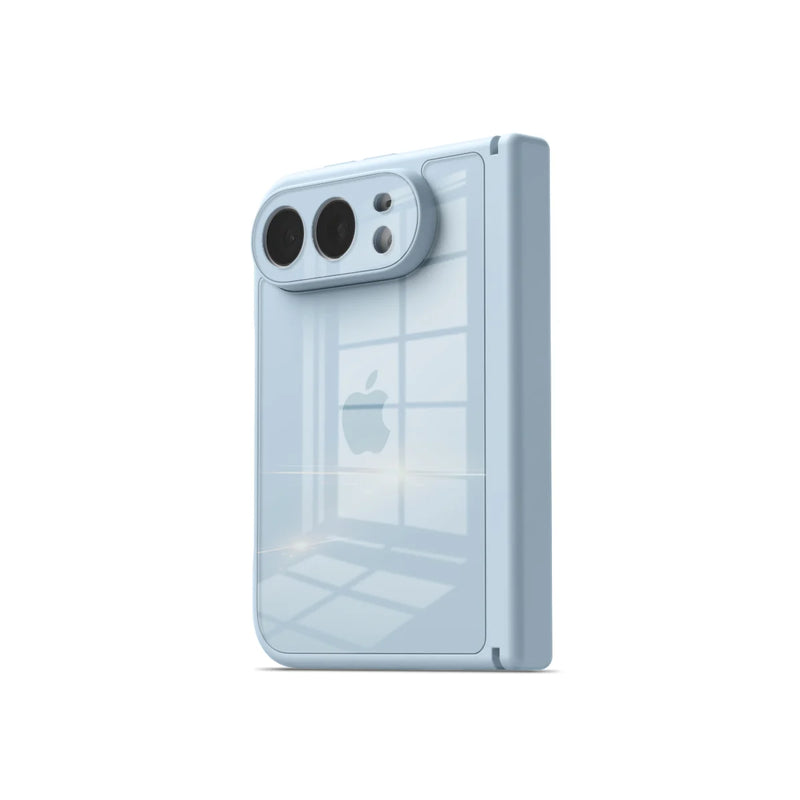 Blue Gray - iPhone Glass Case
