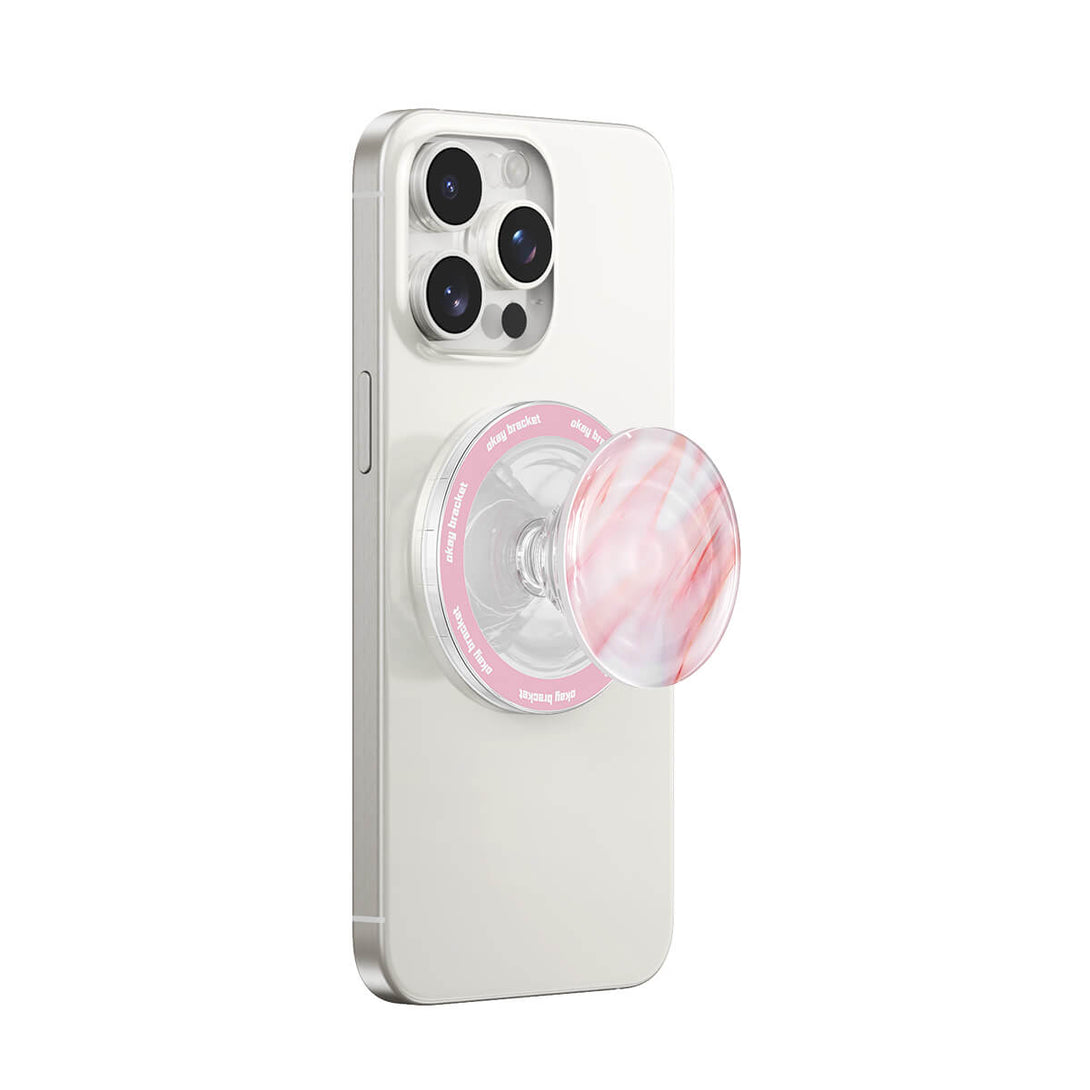 Pink Jade - AirBag Grip For MagSafe