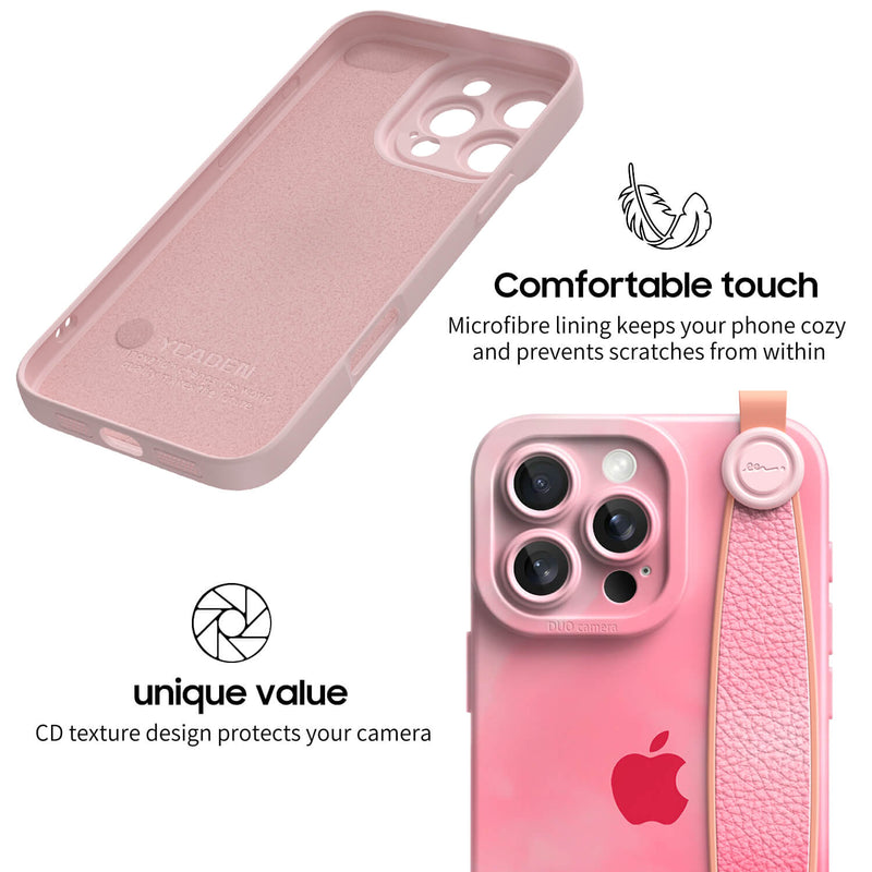 Gradient Of Clouds - iPhone Wrist Strap Case