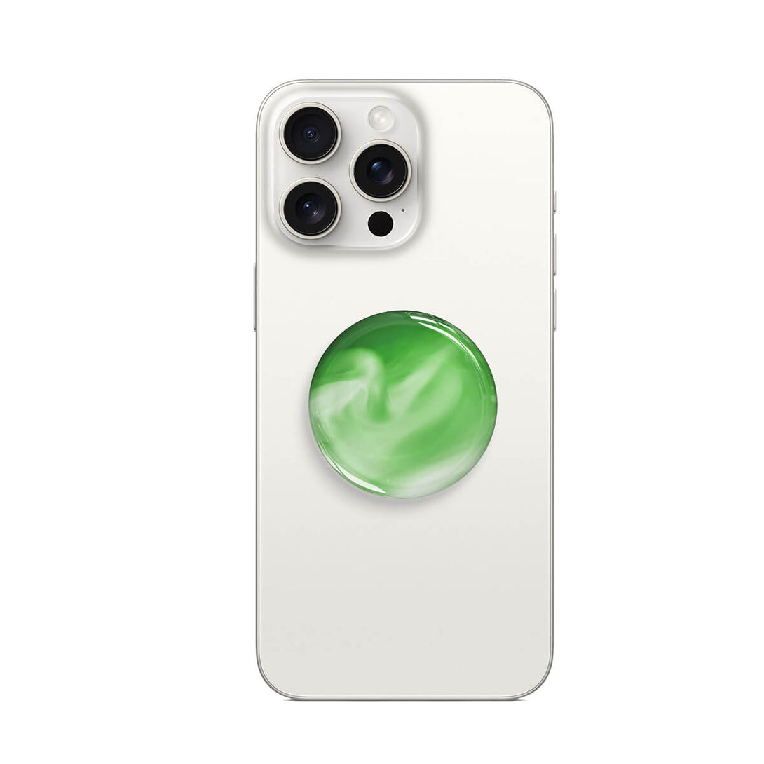 Green White - AirBag Grip For MagSafe