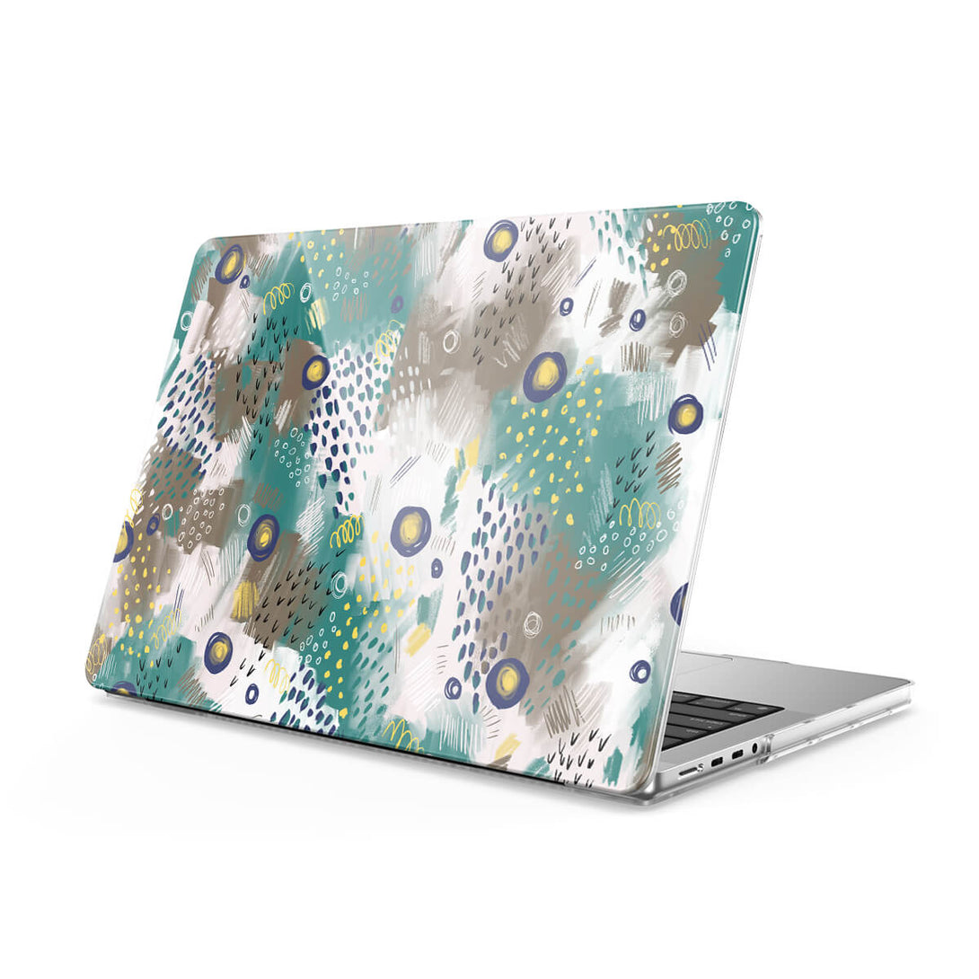 Dansende Pauw - Macbook-hoes