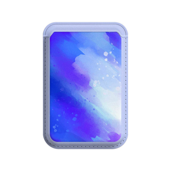 Extremely Frozen Blue - iPhone Leather Wallet