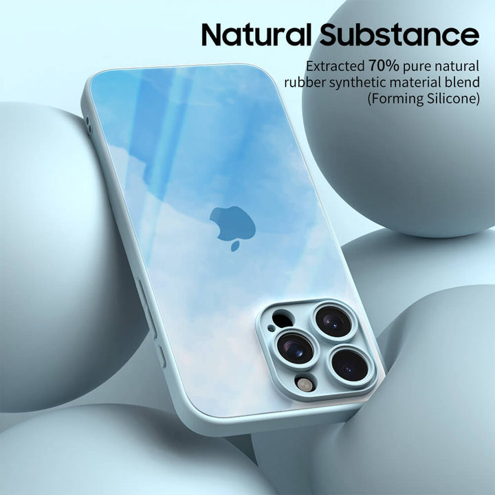 Sputter Green Orange Powder - iPhone Case