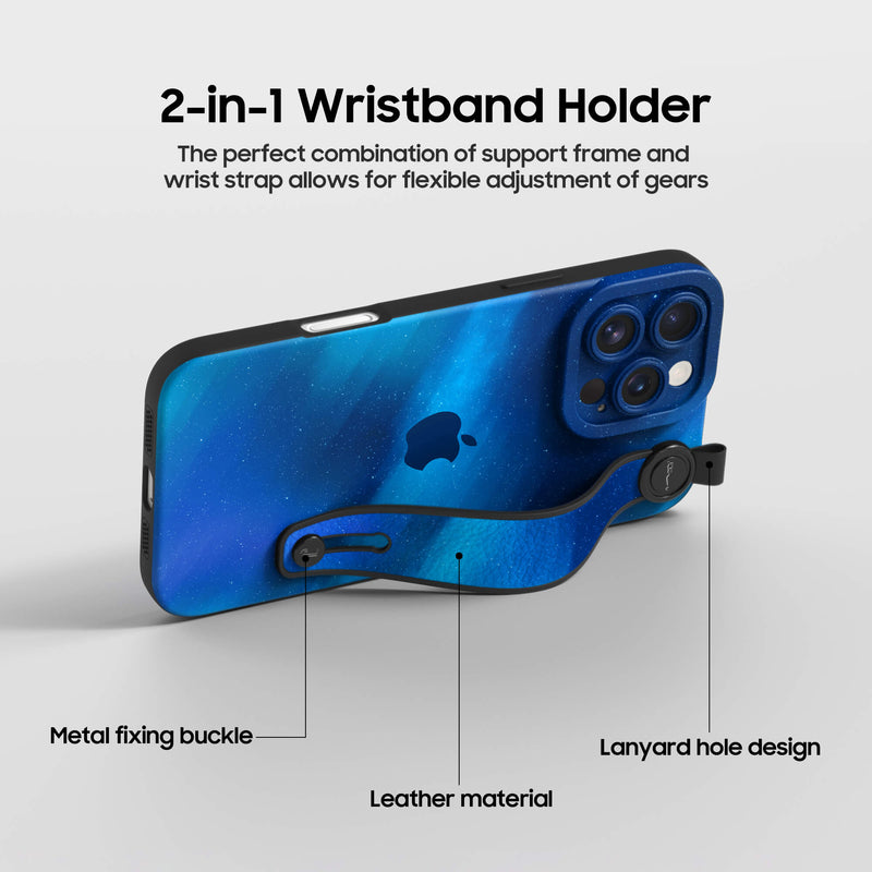 Ray Of Aurora - iPhone Wrist Strap Case