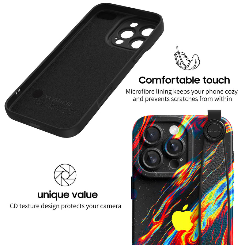Otherworldly Ghost - iPhone Wrist Strap Case