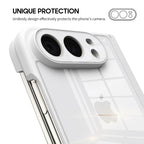 White - iPhone Glass Case