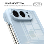 Blue Gray - iPhone Glass Case