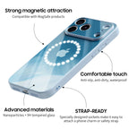 Fluorescent Jellyfish - iPhone Glass Case