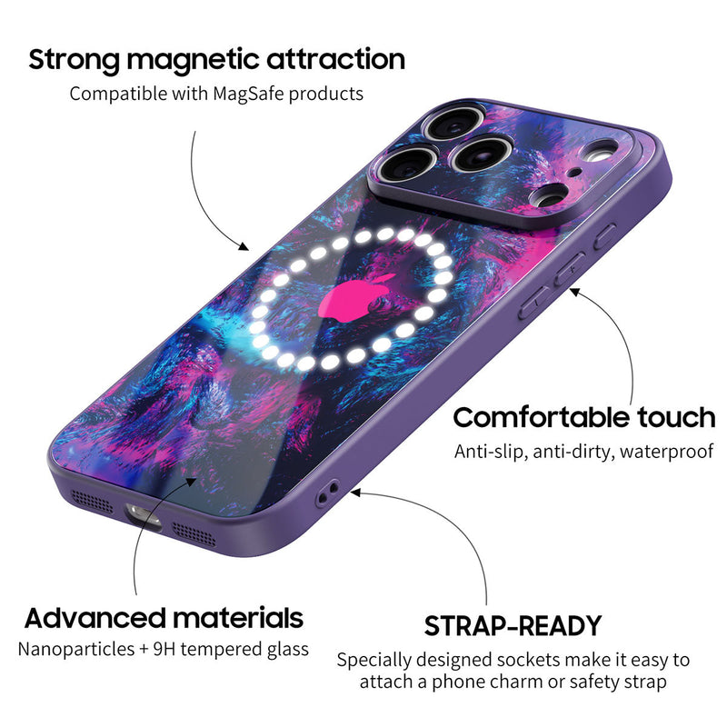 Demonic Breath - iPhone Glass Case