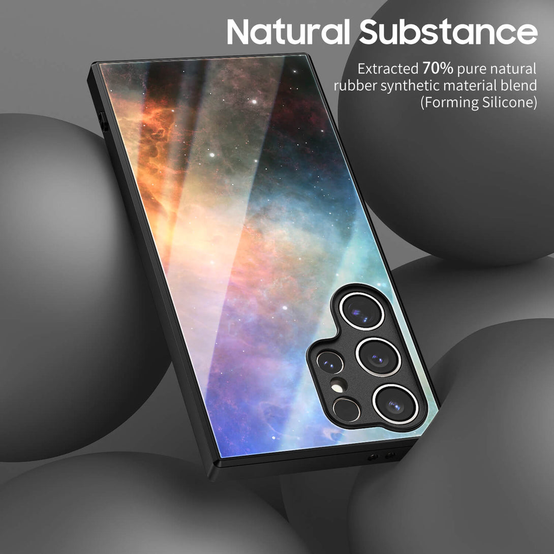 Turkooise nevel - Samsung hoesje