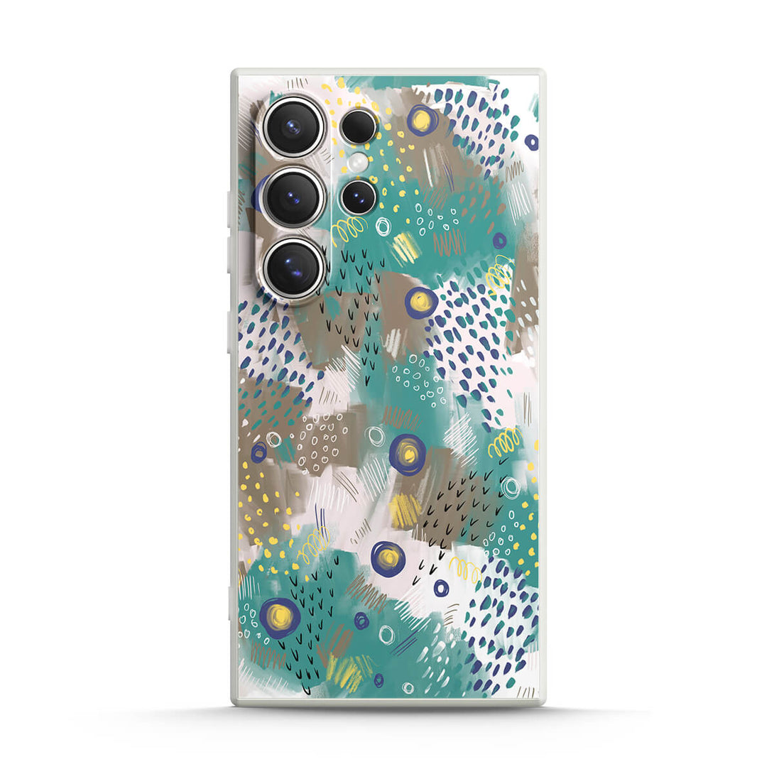 Dansende pauw - Samsung hoesje